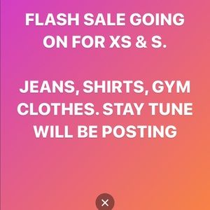 FLASH SALE